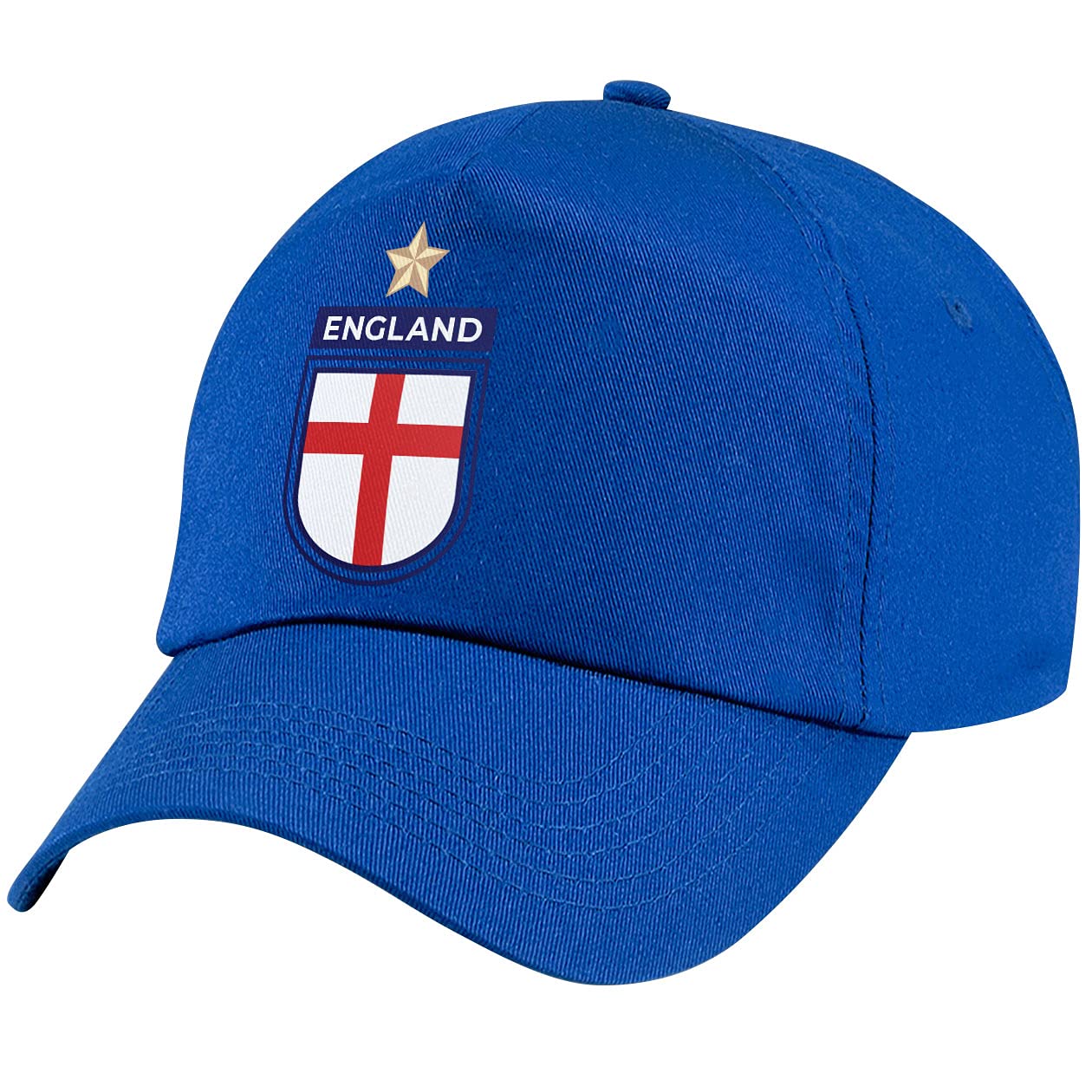 Footeez Royal Blue Kids England Football Cap (, One Size)