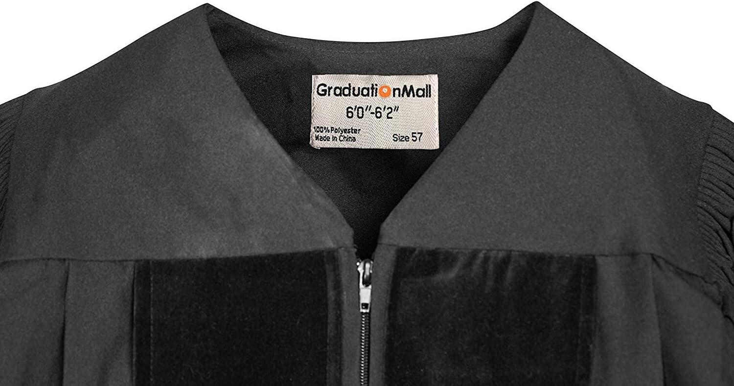 [GraduationMall] クラシックアカデミック博士卒業ガウンタムセット