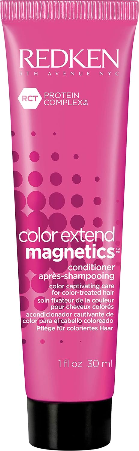 Redken Colour Extend Magnetics Conditioner for Coloured Hair, Cranberry, 30 ml (Pack of 1)
