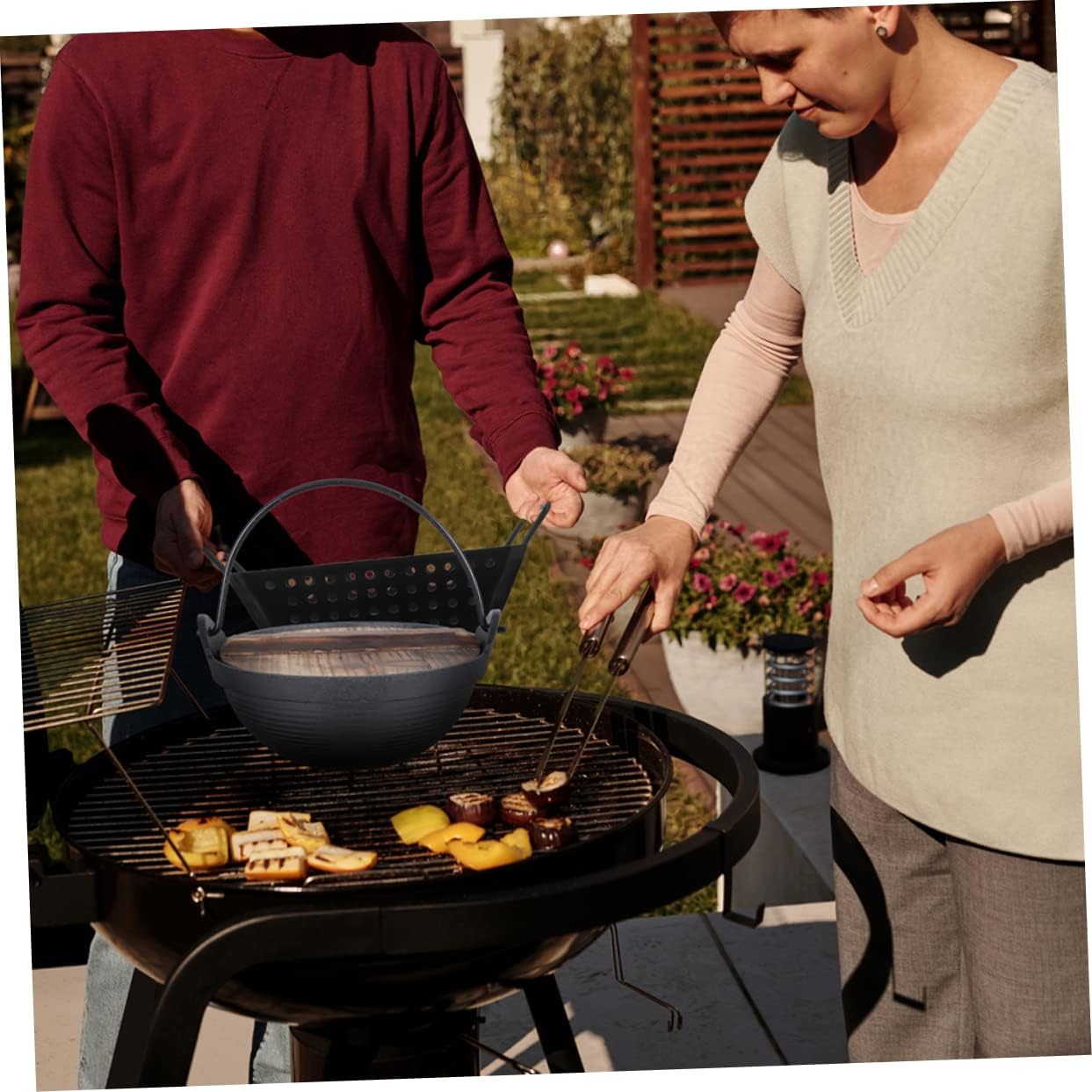 Japanese Sukiyaki Hot Pot Camping Cookware Hotpot Fondue Pot Soup Pot Cooking Pasta Skillet Warmer