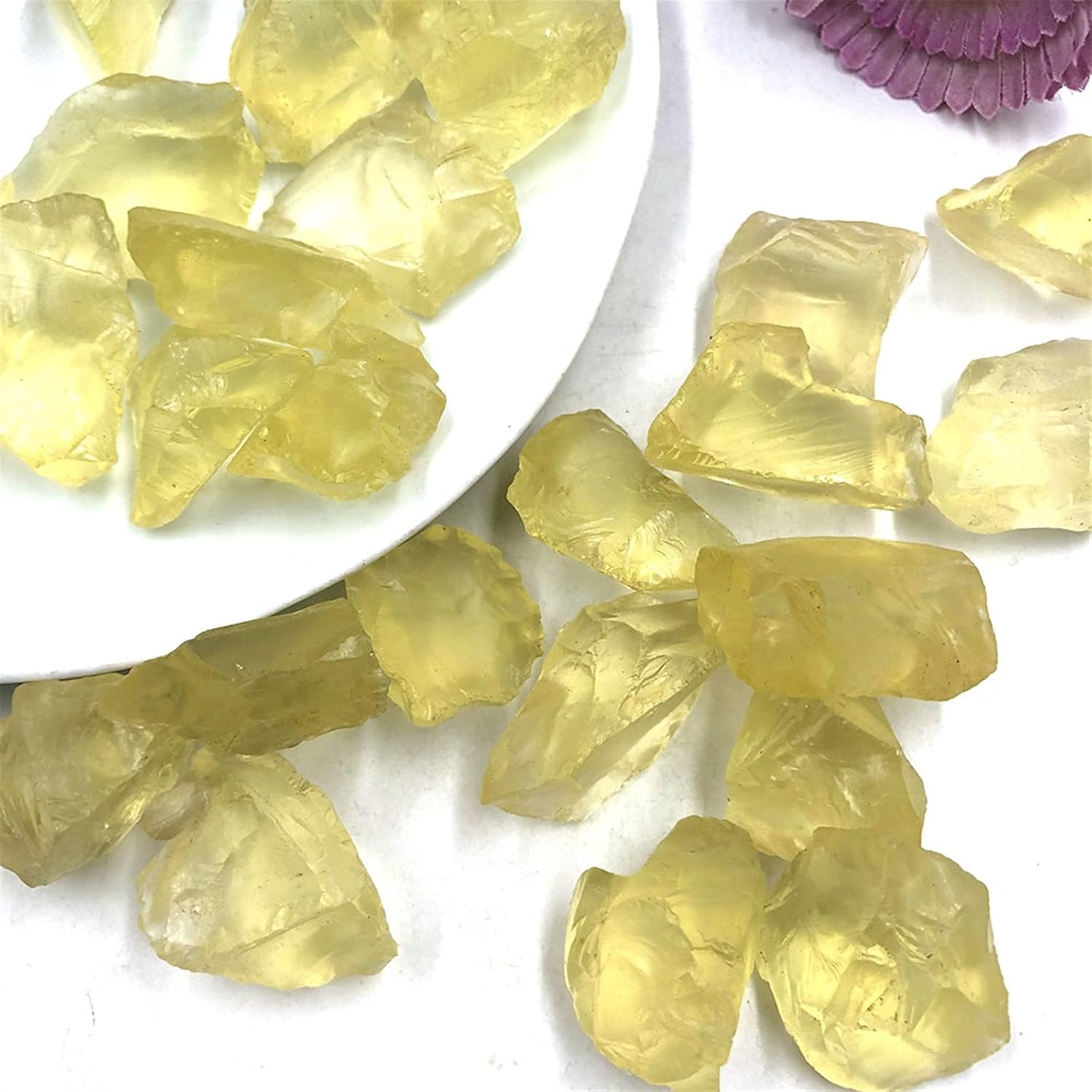 1pc Natural Raw Citrine Rough Stone Crystals Rock Aquarium Home Room Decoration Vibes Garden Gift (Color : Sunstone, Size : 1pc)