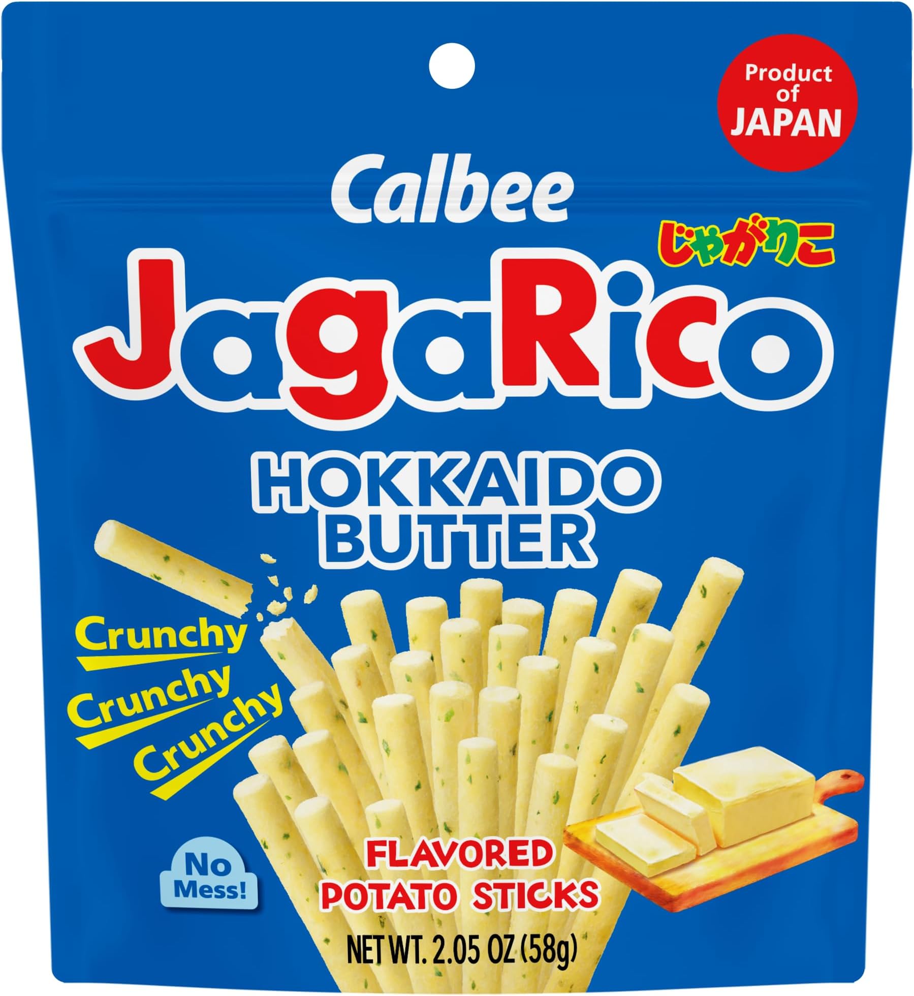 Calbee JagaRico Hokkaido Butter (12 Pack)