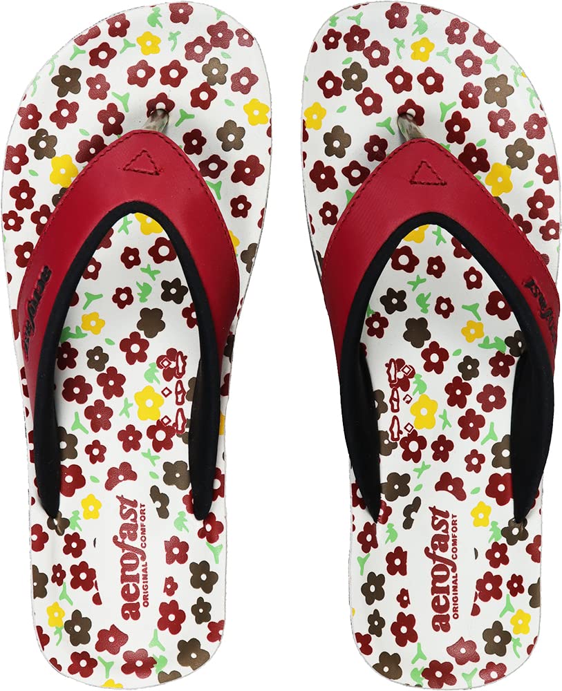 Aerofast PU Red Casual (LA0857) Slippers for Women - 41 EU (B0B5ZTQLGQ) Amazon Price History, Amazon Price Tracker