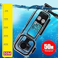 Vista 2 de 50M (164ft) Osmo Pocket 3 Carcasa impermeable para DJI Osmo Pocket 3 Accesorios a prueba de agua, carcasa protectora de buceo subacuático Shell Osmo