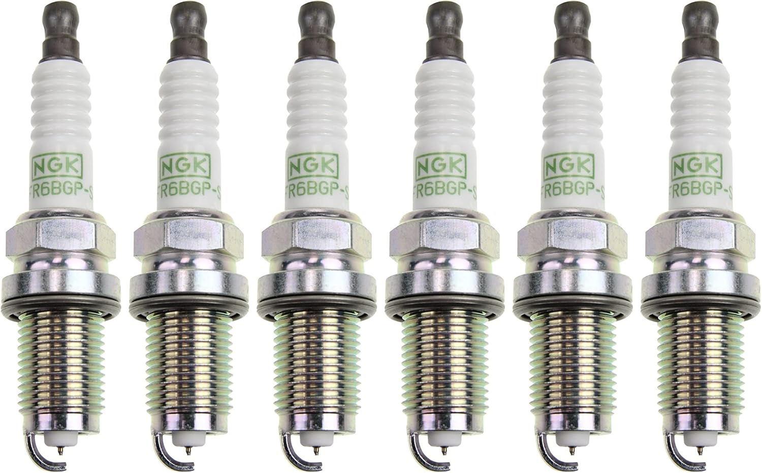 NGK G-Power Platinum Set of 6 Spark Plugs for Acura MDX RL Honda Accord