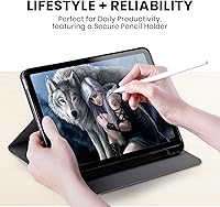 Vista 5 de Head Case Designs Funda con licencia oficial de Ben 10: Omniverse Omnitrix Graphics - Funda de piel tipo cartera compatible con Apple iPad Air