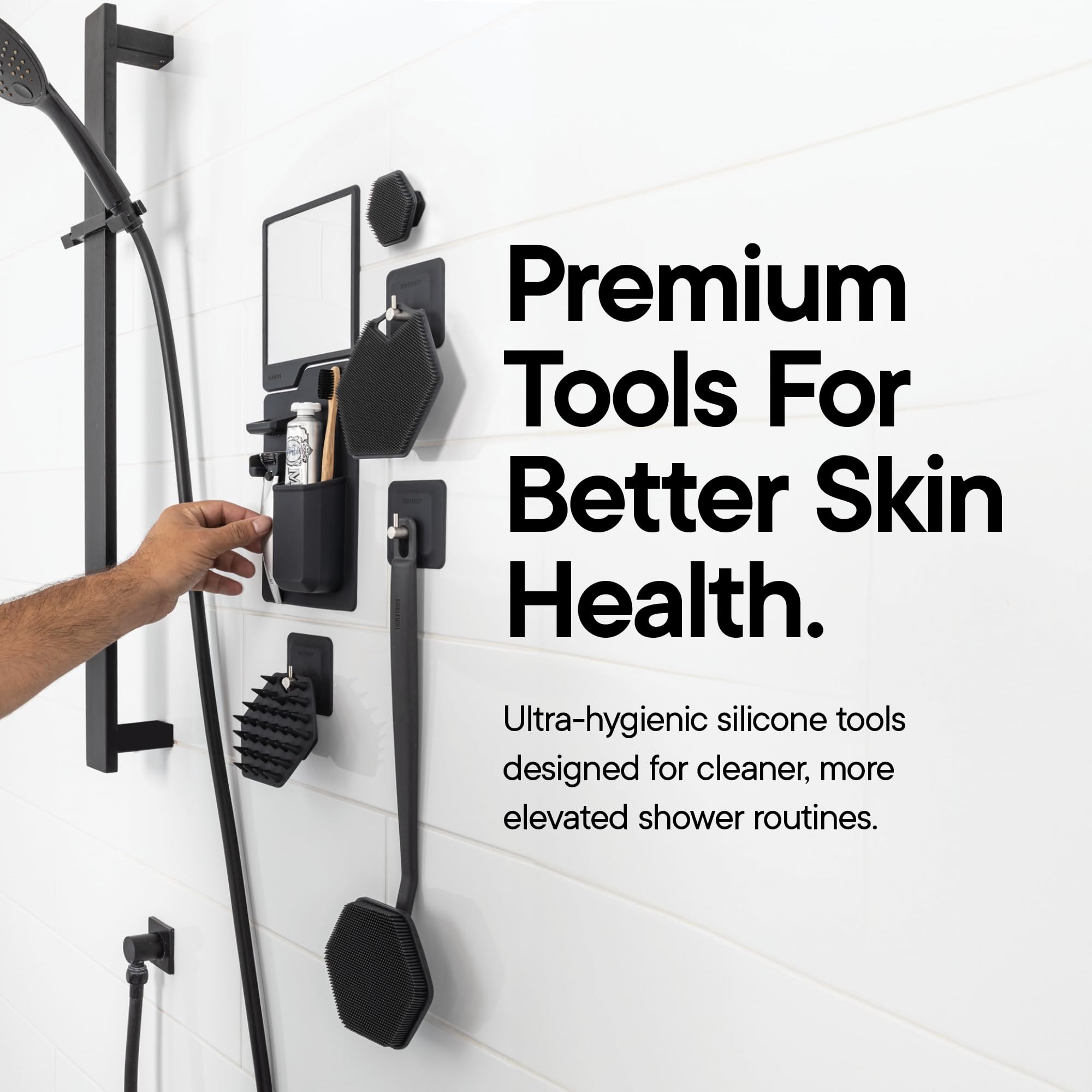 TOOLETRIES Hugo Maxi Large Fog-Reducing Shower Mirror