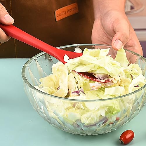 Miniatura 2 de Juego de 2 cucharas de espátula de silicona, cucharas resistentes al calor y raspadores flexibles para hornear, utensilios de cocina antiadherentes,