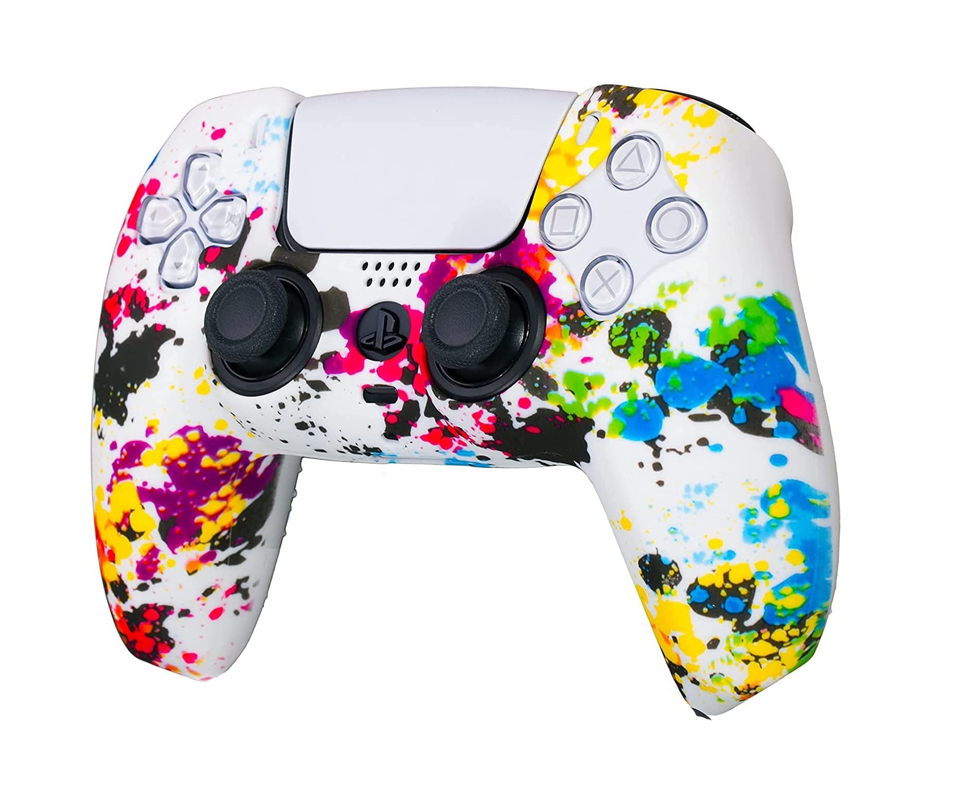 See full amazon price history chart for GAMENOPHOBIA PS5 Controller Silicone Cover Case – Anti-Slip Protective Skin with Multi-Color Water Transfer Printing for Sony PlayStation 5 DualSense Controller GAMENOPHOBIA PS5 Controller Silicone Cover Case – Anti-Slip Protective Skin with Multi-Color Water Transfer Printing for Sony PlayStation 5 DualSense Controller (B09MWC9PB9) Amazon Price History, Amazon Price Tracker