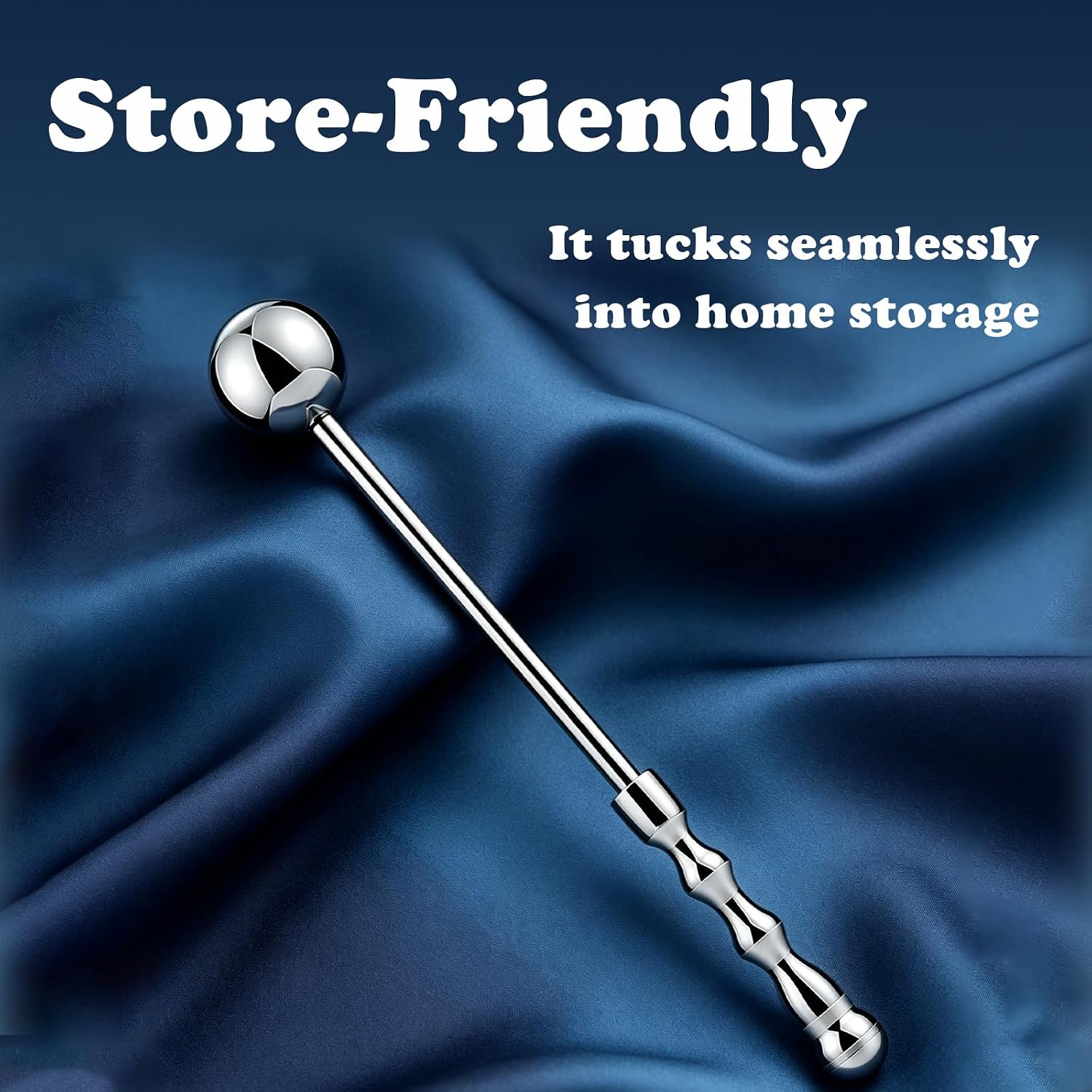 Metal Anal Wand Small Anal Balls Plug Stainless Steel Butt Plug Metal Dildo Butt Exercise Beads Prostate Wand Massaging Device BDSM G Spot Training Kinky Sex Toys Masturbation for Men Women Couples