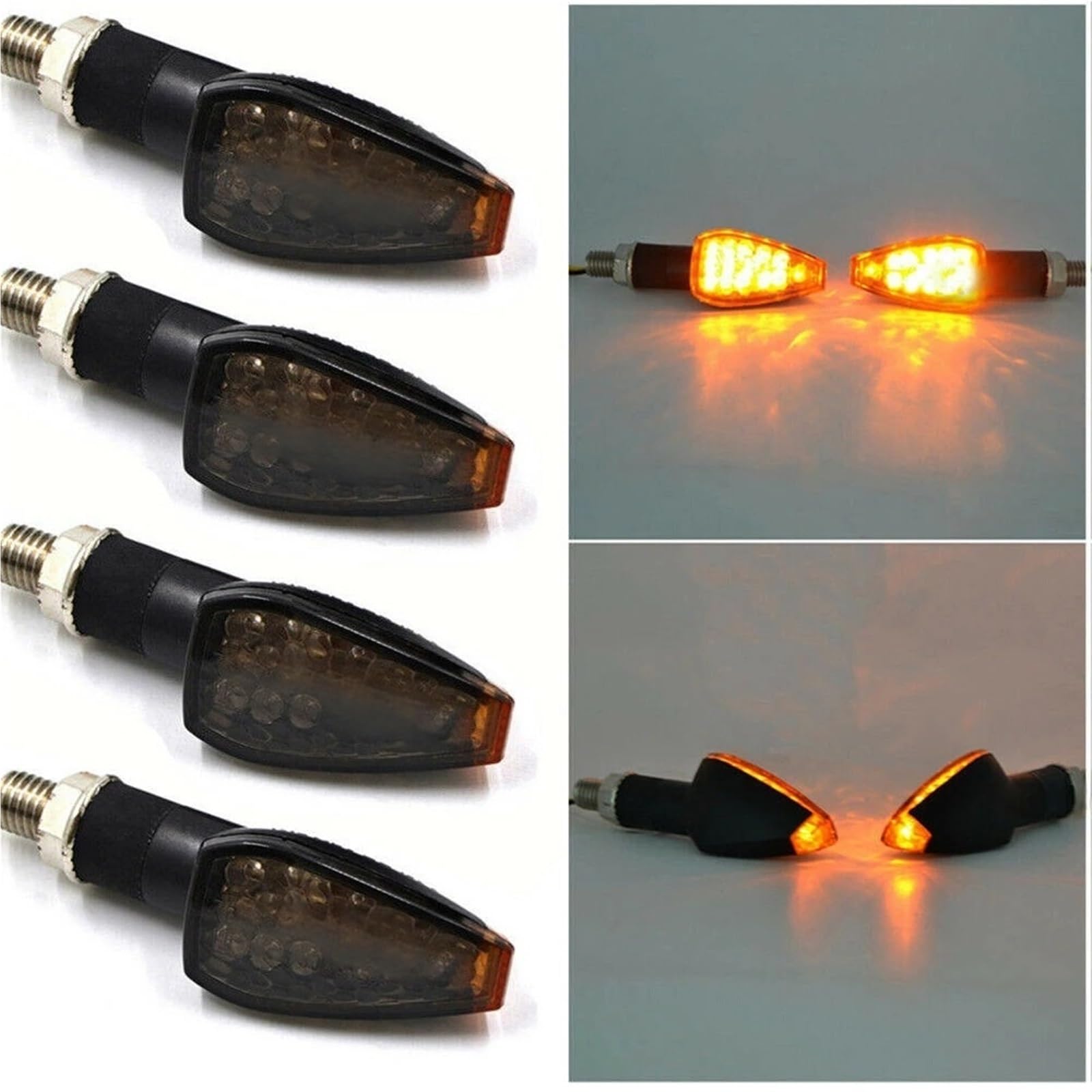Motocicletta per indicatori direzione per LED Svolta lunga per segnalazione