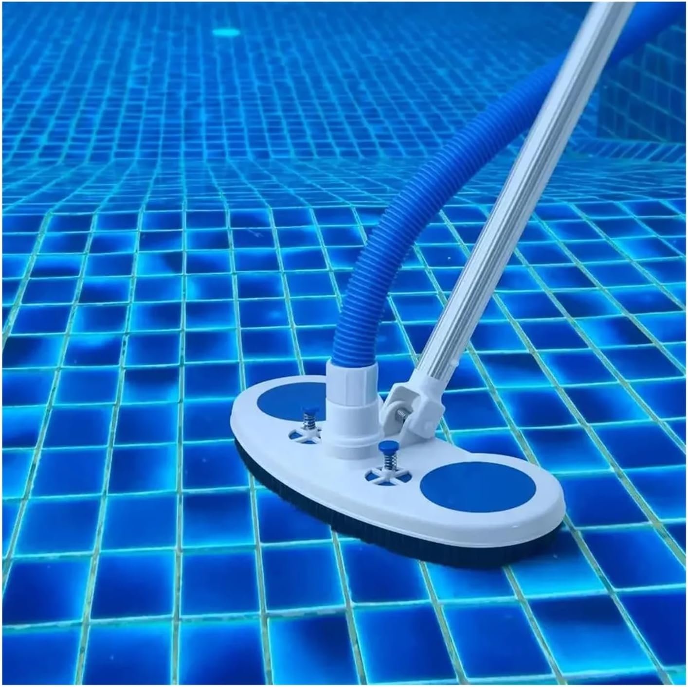 for Pool Bottom & Wall Cleaning Swimming Pool Suction Head with Brush Underwater Vacuum Cleaner Tool