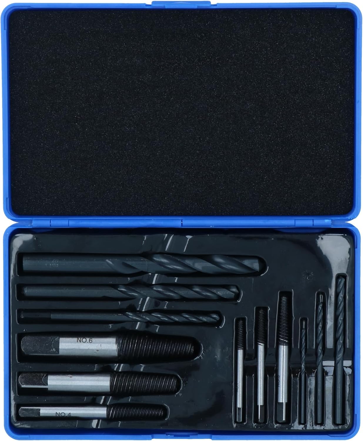 Screw Stud Extractor Remover Set Reverse Thread Easy Out 3-25mm 12pc AT192