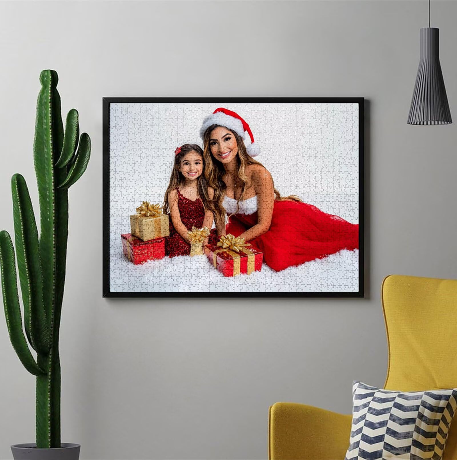 Spersonalizowana łamigłówka ze zdjęciem 1000 1500 2000 3000 4000 5000 sztuk Drewniane Puzzle Spersonalizowane z Twoim Obrazem Oryginalny prezent, z tekstem Rodzina, Zwierzęta, Urodziny, Boże