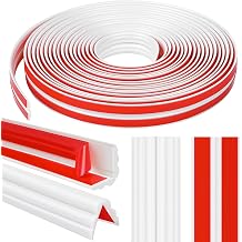 Corner Trim Molding Peel and Stick 0.8 in x 40 Ft Flexible Ceiling Trim Moulding Self Adhesive Corner Wall Edge Protector for Inside & Outside Wall Corner Guards, White