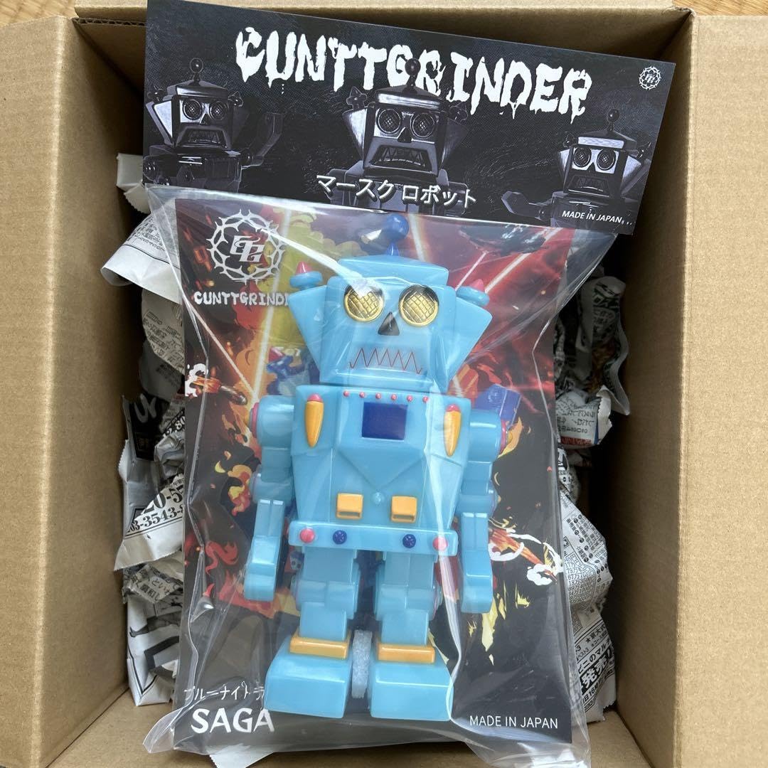 Amazon.co.jp: CTGTOY SAGA マースクロボット 青蓄光 ctgtoy ソフビ 