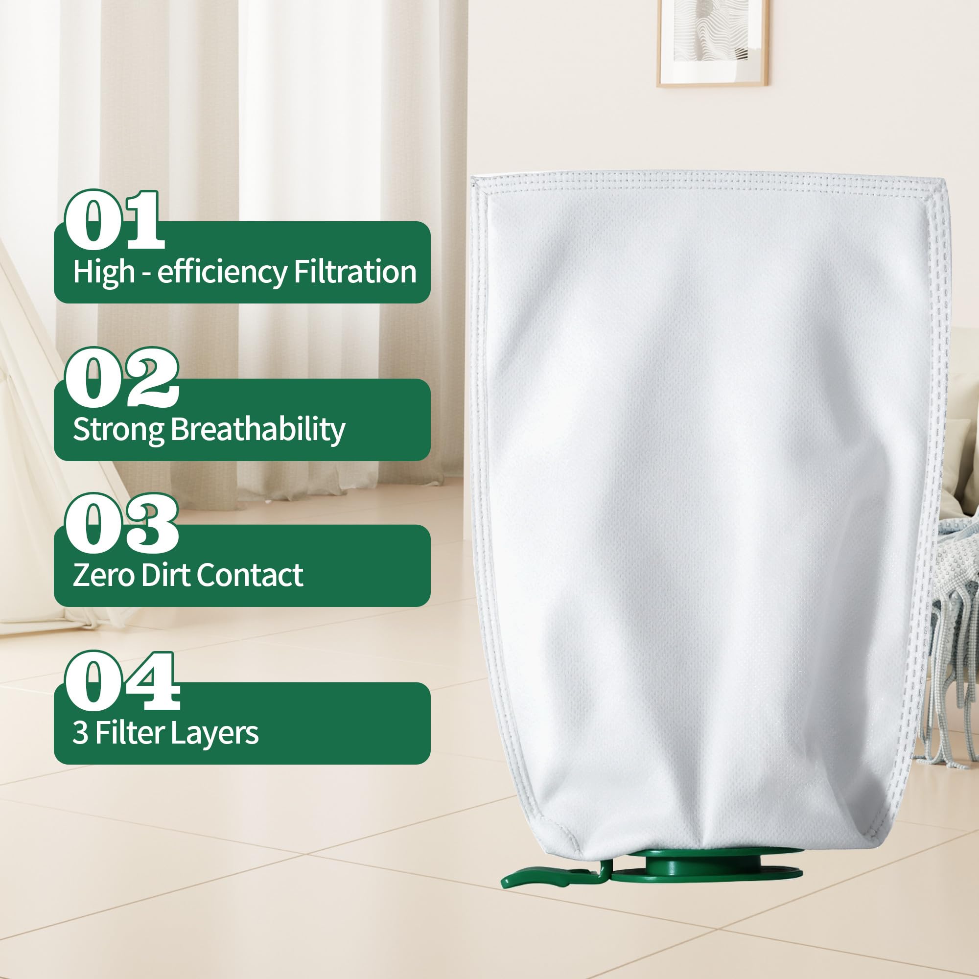 12 Staubsaugerbeutel für Vorwerk Kobold VB100, Für Vorwerk Staubsaugerbeutel, Für Kobold Staubsaugerbeutel, inkl 4 Motorschutzfilterbeutel, Ersatzzubehör für Akkustaubsauger Kobold VB100 FP100 12 Staubsaugerbeutel für Vorwerk Kobold VB100, Für Vorwerk Staubsaugerbeutel, Für Kobold Staubsaugerbeutel, inkl 4 Motorschutzfilterbeutel, Ersatzzubehör für Akkustaubsauger Kobold VB100 FP100