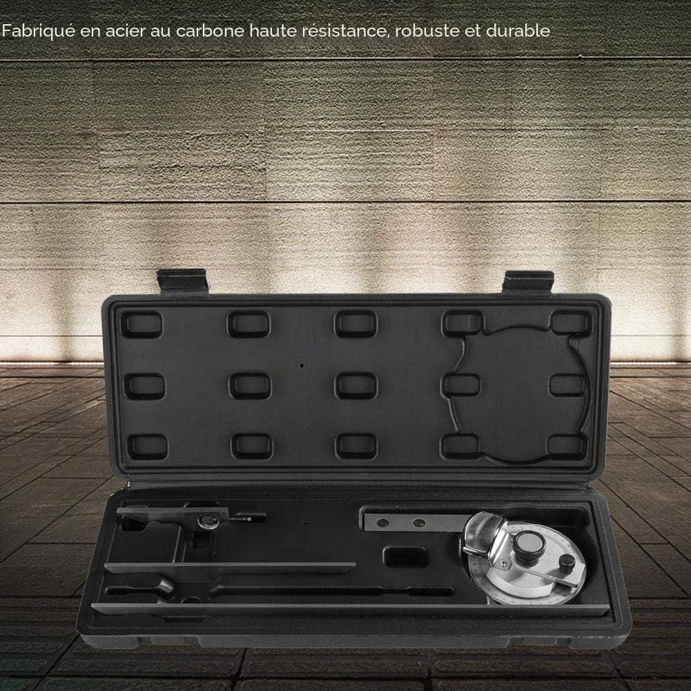 Akozon 360 degrés biseau rapporteur universel en acier au carbone Vernier Angle Finder règle de mesure d'angle avec loupe