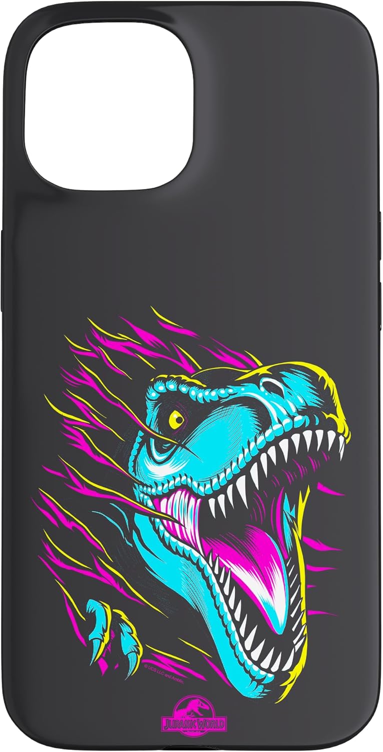 Jurassic World Neon T-Rex Case for iPhone SE (2020) / 7 / 8
