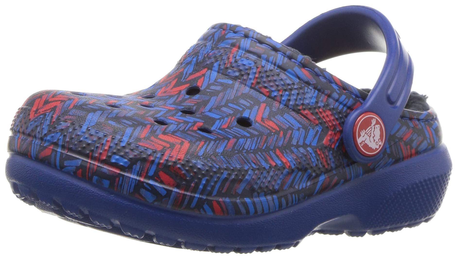 Crocs Classic Lined Graphic Clog, Zuecos Unisex niños