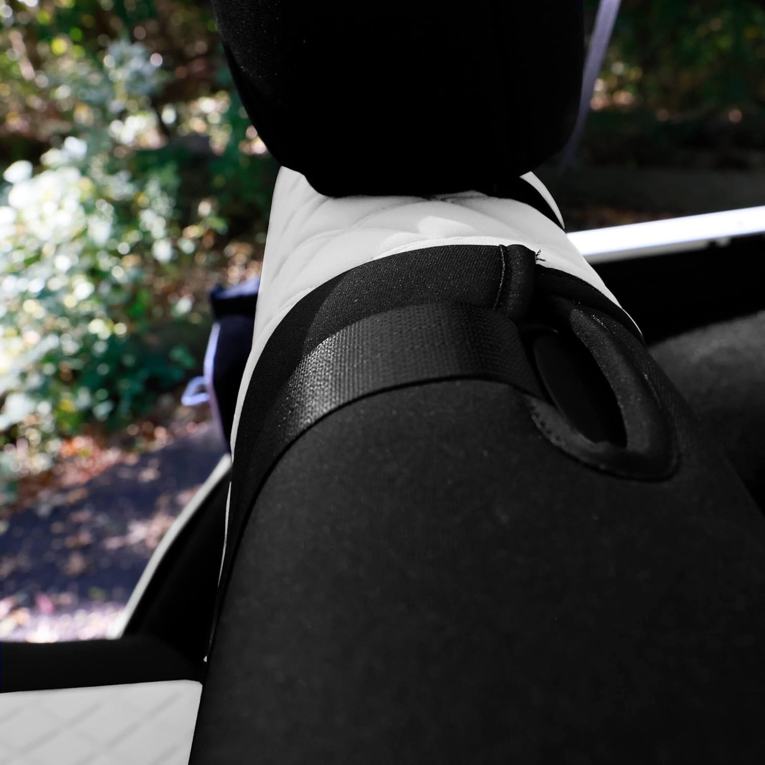 FH Group Custom Fit Car Seat Covers Specifically Made for 2007-2017 Jeep Wrangler JK 4DR and 2DR | Ultraflex Neoprene Water Resistant Automotive Seat Covers - Front Set White