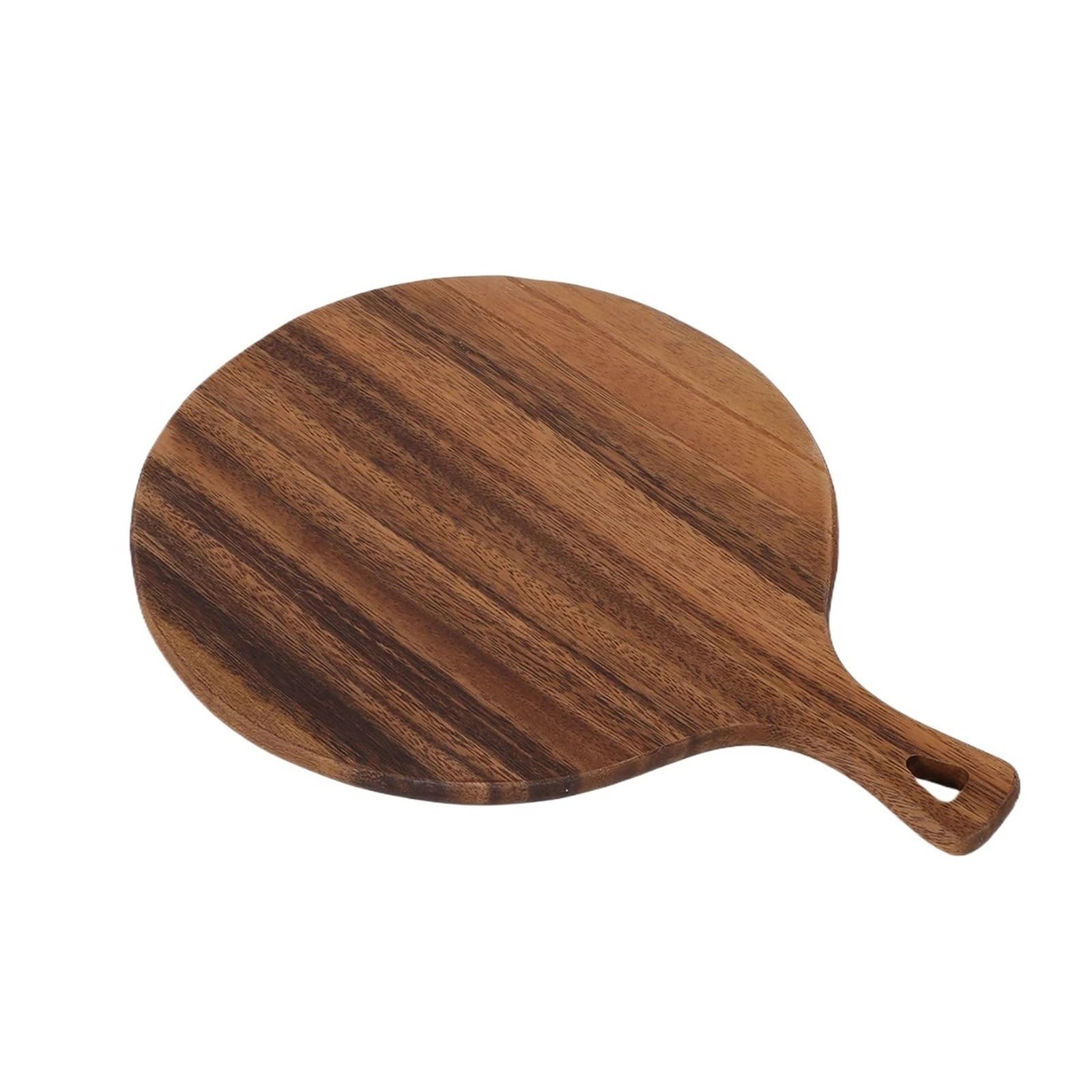 KäSeplatte 1 PC-Holzschneidebrett for die Zubereitung und for Servieren von Mahlzeiten in der Küche. Holz for Servieren von Pizza, Käse, Wurstwaren und Schneidebrett FüR Gekochte Speisen(S)