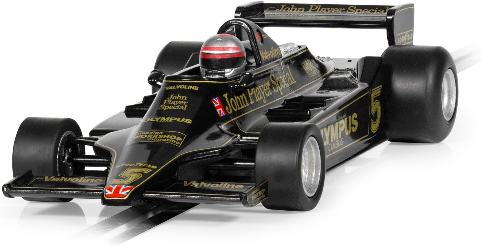 Scalextric C4494 Lotus 79 - Mario Andretti - 1978 World Champion Edition Slot - Cars, Black