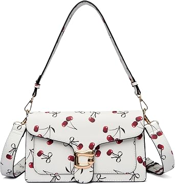 Travistar Crossbody Bags for Women Trendy - Small Cross Body Purse Shoulder Bag Leather Handbags Evening Clutch with 2 Straps | 2 detachable straps