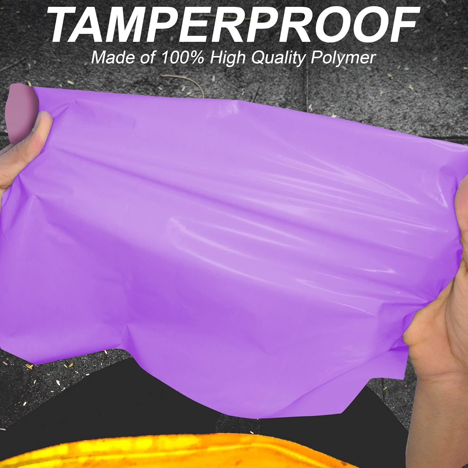 60 Mixed Mailing Postal Self-Seal Closure Plastic Bags - Envelopes for Posting Clothes, Postal, Packaging, Shipping Bags - Tempered Proof, Secure Medium Postage Bags - Mixed Sizes - Purple