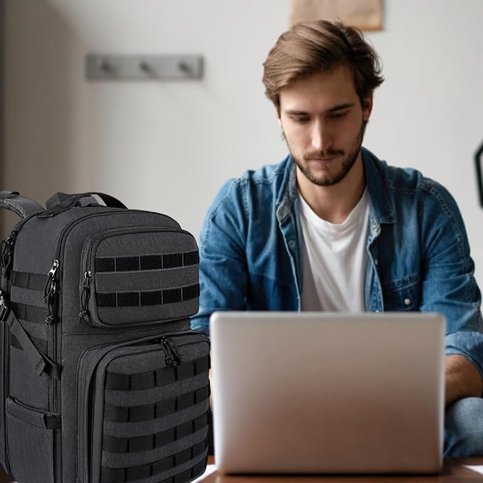 Mochila táctica para laptop 17 pulgadas MATEIN miniatura 9