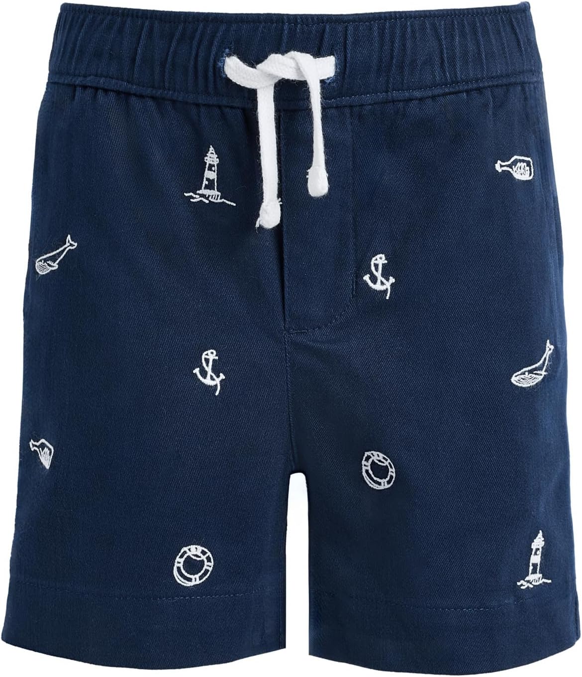 Janie and Jack Embroidered Pull On Shorts (Infant)