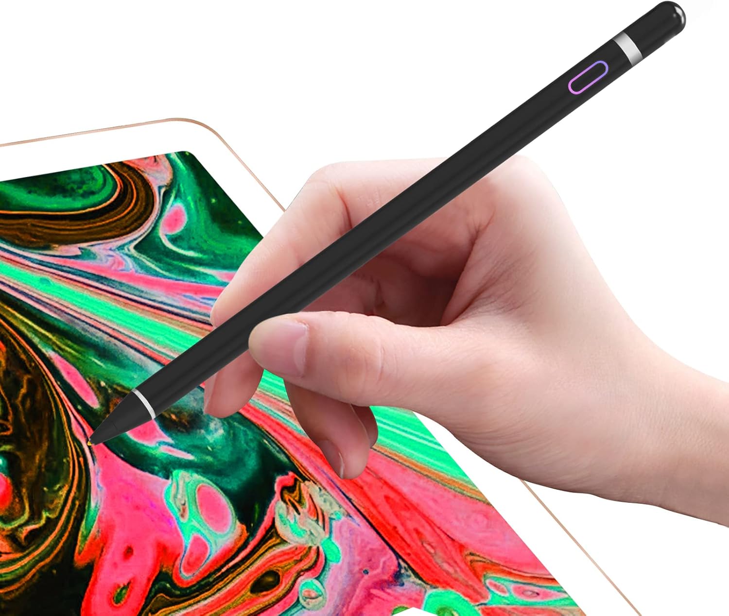 Pack 5 Stylus Fosmon Universal Pack De 5 Lápices Capacitivos Universales Para Pantallas Táctiles - Multicolor, Compatible Con Smartphones Y Tablets Pen Drive 256 GB