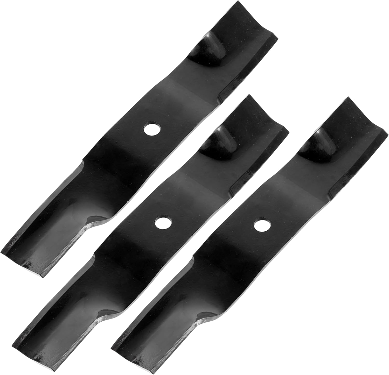 Caltric 3 Set 42" Deck Blade Compatible with Bad Boy 038-4221-00 038-4226-00 038422100 038422600