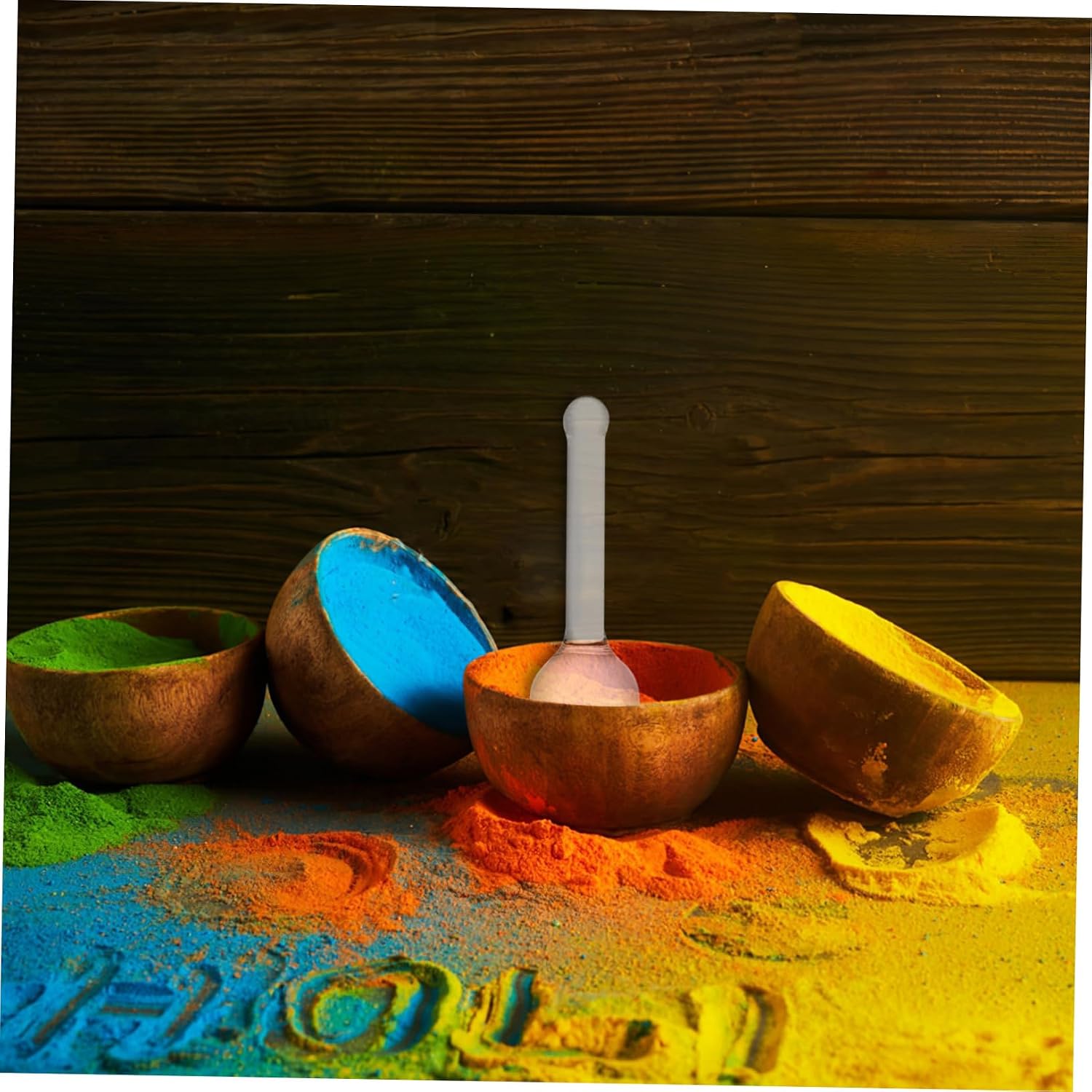 SEWOART Glass Pestle Only Replacement Glass Paint Grinder Mineral Pigments Artist Tools for Watercolor Oil Painting Color Mixing Pigment Grinding