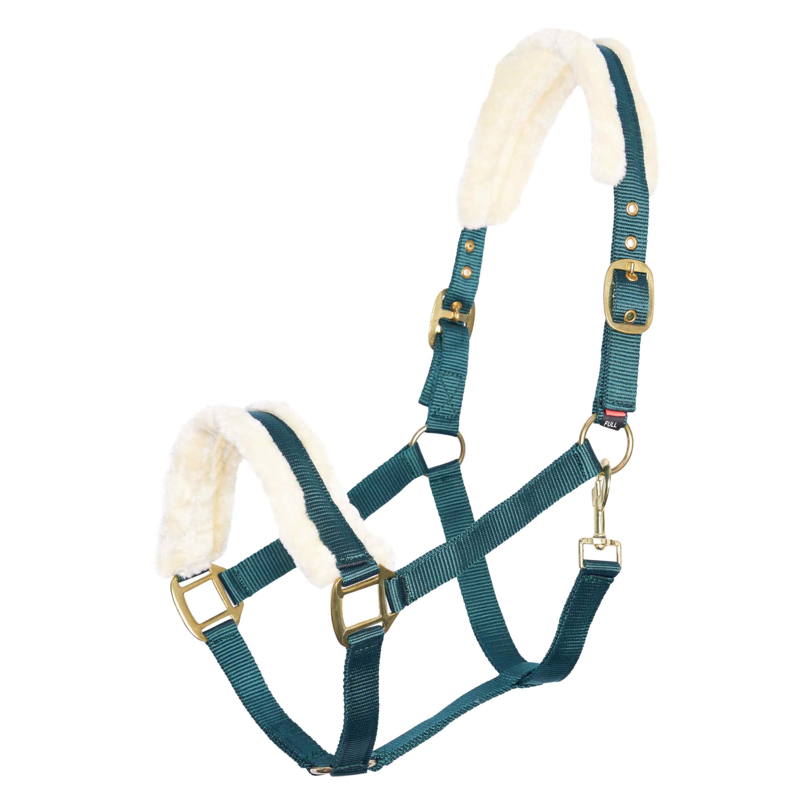 Imperial Riding Headcollar IRHClassic Fur, Forest Green, Foal