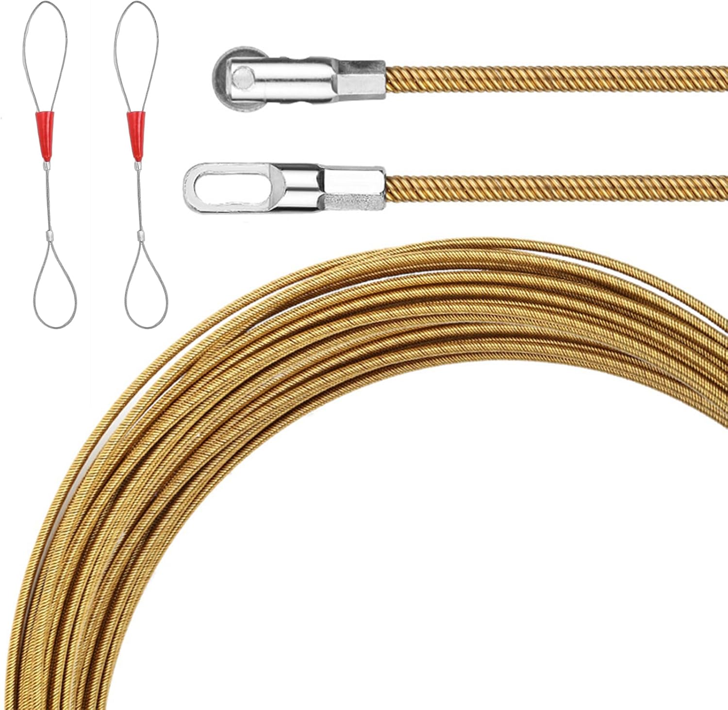 Electrical Wire Threader Electrician Threading Device Cable Wire Puller Tool Fish Tape Fastener Electrician Hand Tools