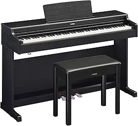 Piano Digital Yamaha Arius YDP-165 - Preto