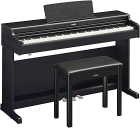 Piano Digital Yamaha Arius YDP-165 - Preto