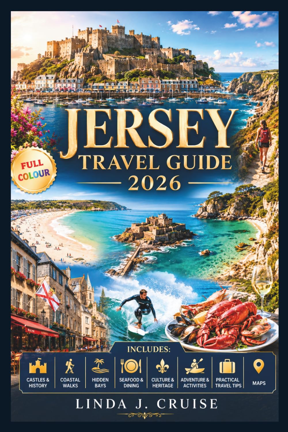 JERSEY TRAVEL GUIDE 2026: Discover Iconic Castles, Stunning Coastal Walks, World-Class Seafood, Hidden Bays, French-Inspired Culture, and Unforgettable Adventures on the Channel Islands' Crown Jewel