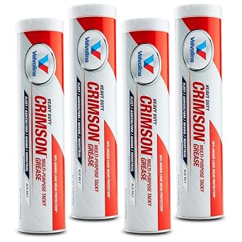 VV70124 Crimson #2 Heavy Duty HD Grease 4 Cartridges 56.4 oz Total