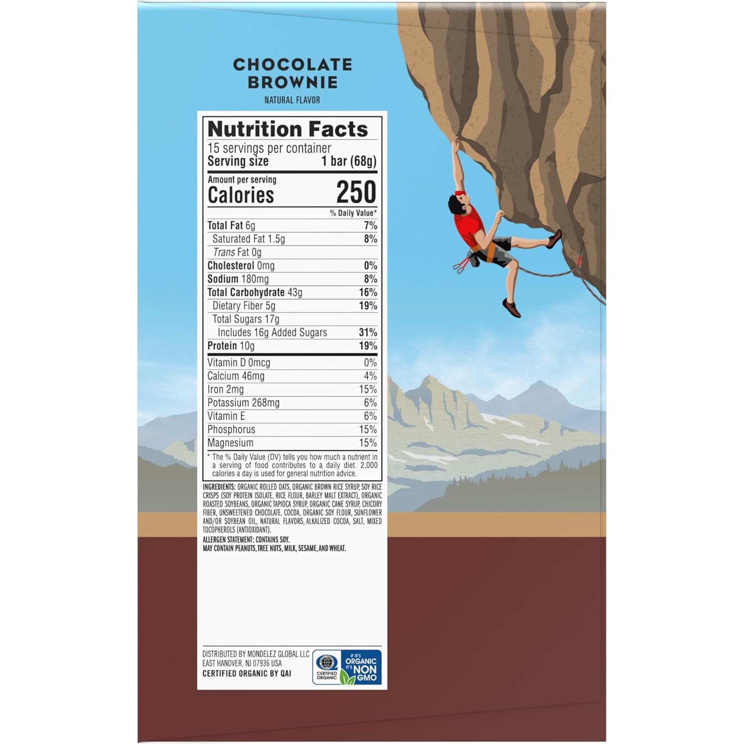"CLIF BAR Chocolate Brownie (15 Pack)" - Image 13
