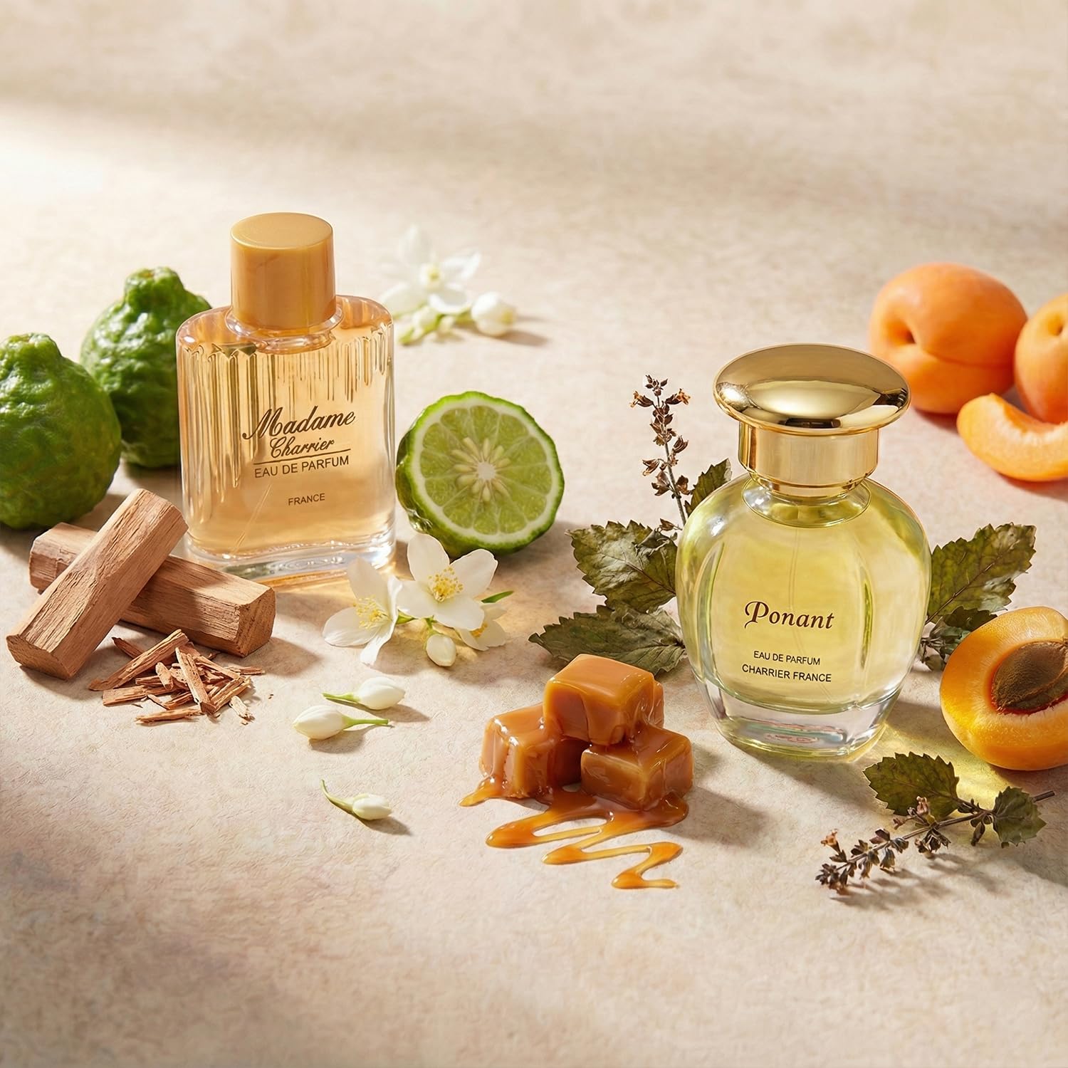 Charrier Parfums - Cofanetto di lusso Top Ten con 10 Eau de Parfum in miniatura 52,7 ml