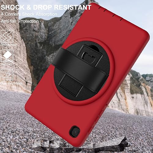 Vista 37 de ORIbox Defender - Funda para Samsung Galaxy Tab S8/Tab S7 de 11 pulgadas, protección contra caídas de cuerpo completo, parachoques 3 en 1 a prueba