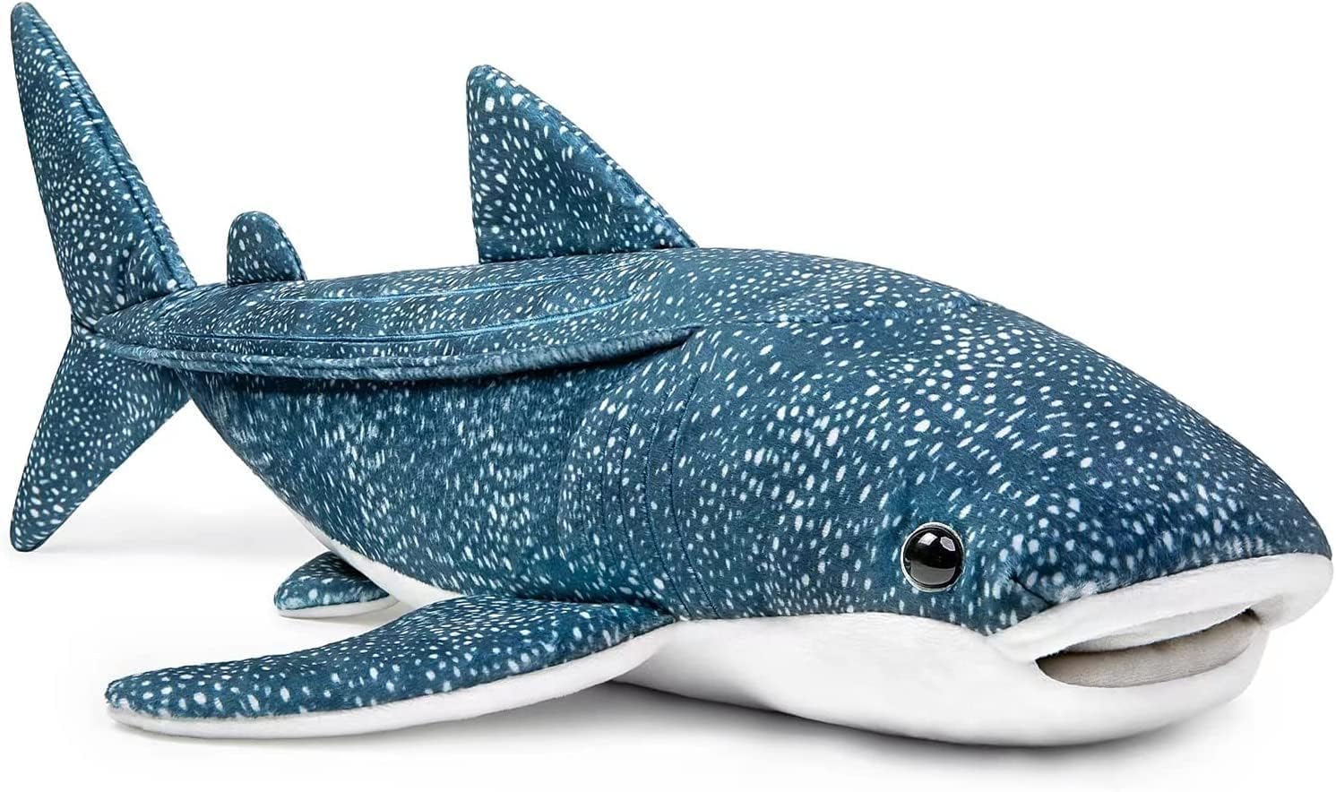 lilizzhoumax Tiburón Ballena Peluche 50cm/20” Lindas muñecas de Relleno de roedores, Tiburón Ballena Peluche Suave Relleno Juguetes De Animales Salvajes Regalo para Amigos Y Niños — view 2