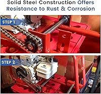 Vista 4 de Eje de transmisión de 10 "x 3/4" con chavetero de 3/16 "para Go Kart Mini Bike