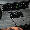 EVO 8 USB Audio Interface external sound card for music productions (4 in / 4 out, Smartgain, Smart Touchpoints, loopback function, 48V phantom power, 4 microphone preamps, Windows/Mac/iOS), Black