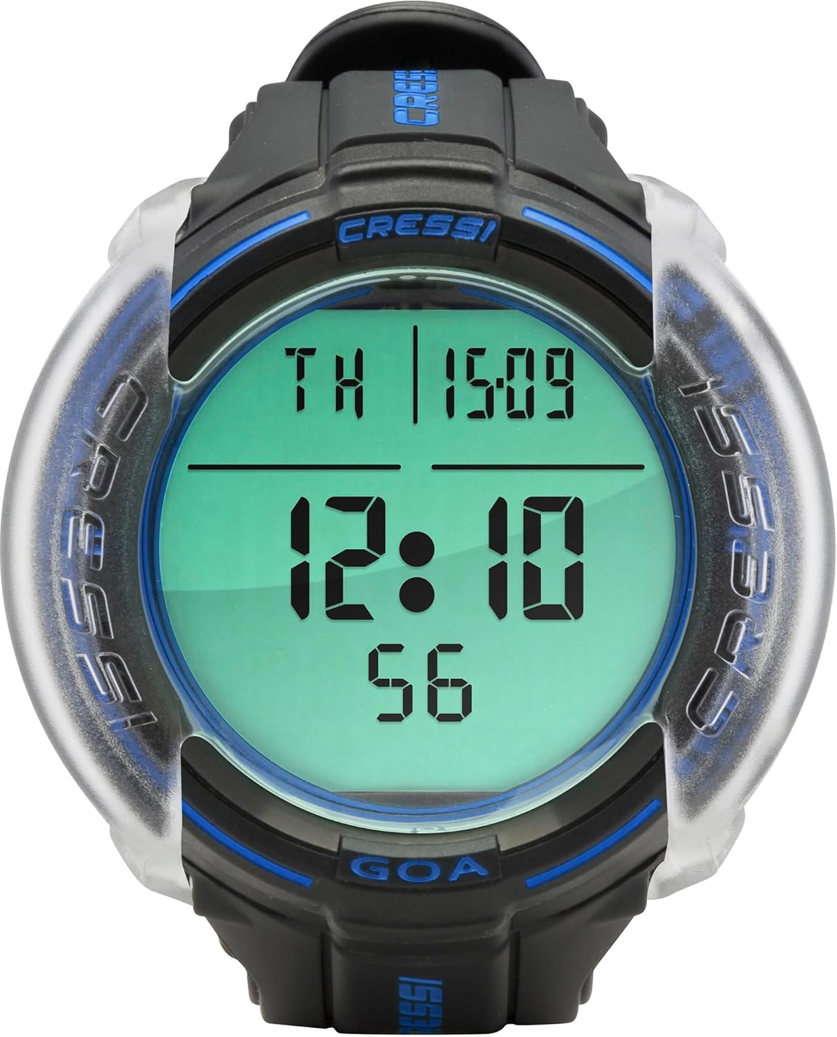 CRESSI KS890000 SIL.Protective Lens Lens Cover for Watch Type Computers, Silicone, Anti-Scratch Display Cover, Clear