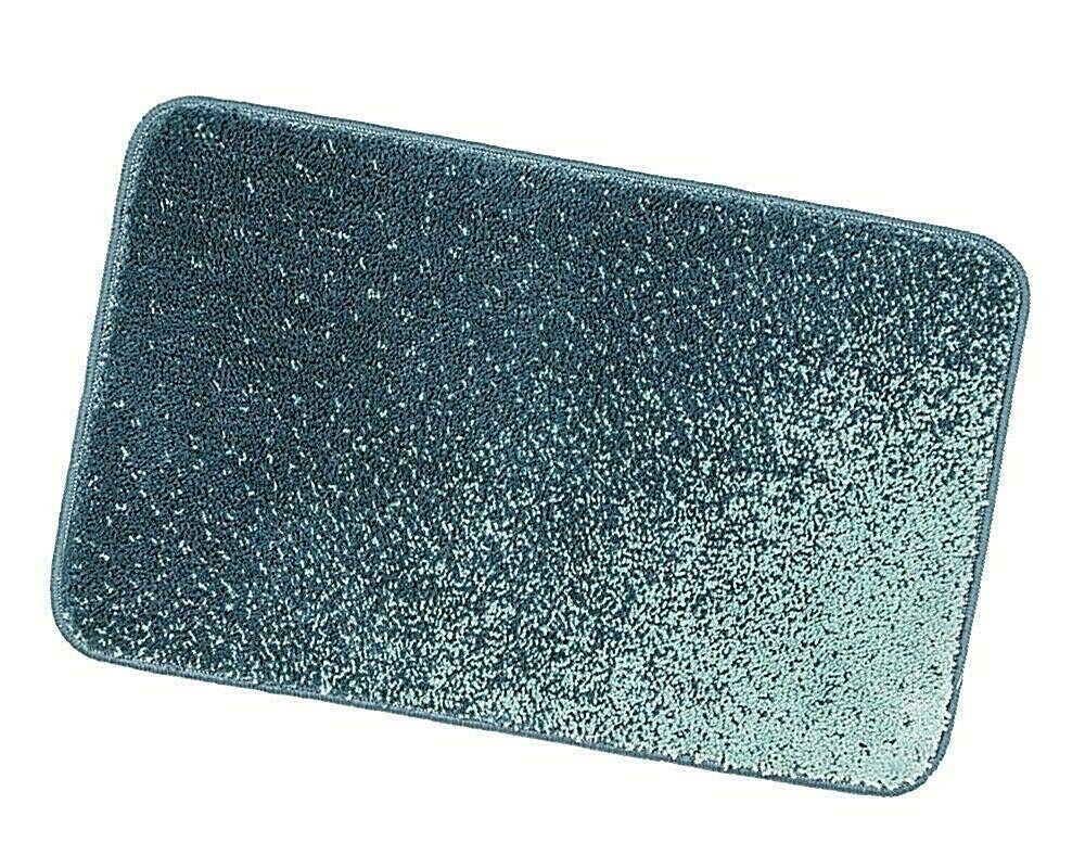 emmevi Tappeto Bagno Set 3 Pezzi Parure Morbido Girowater Assorbente Shaggy Retro Antiscivolo Marrone