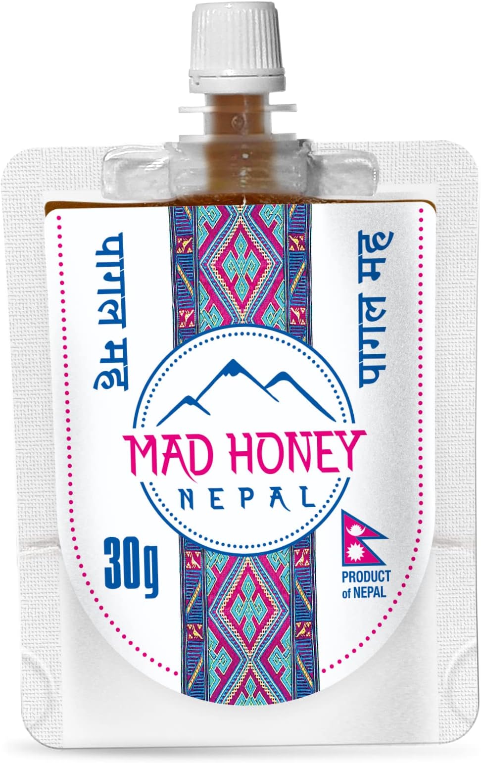 Nepal Honey 30g Pouch – Cliff Honey from Nepal - Traditionally Sourced for Maximum Potency