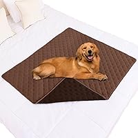 Vista 34 de Smiry Funda Impermeable para Cama de Perro Manta para Mascotas, Manta Suave y Lavable para Perros para Muebles Cama Sofá Sillón Reversible, a